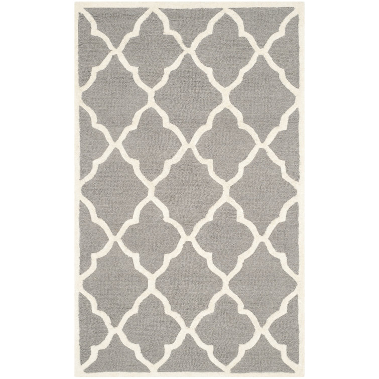 Cannen Hand Tufted Wool Geometric Rug