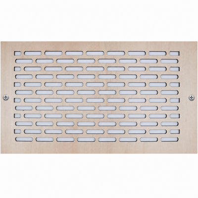 Stellar Air White Wall And Ceiling Registers - 6x6 (Duct Opening) 8x8 Overall Size -Industrial