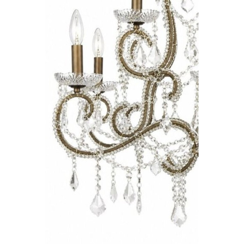 Lustre bougie style 9 lumieres Booneville