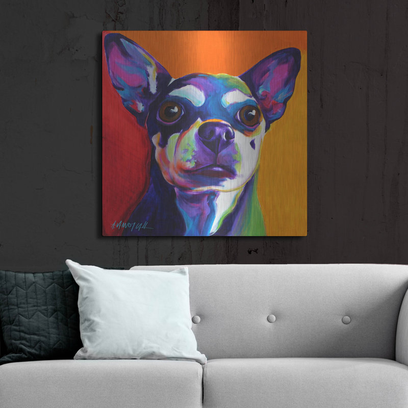 "Chihuahua - Dolce" par Dawg Painter, H 36 po x l 36 po