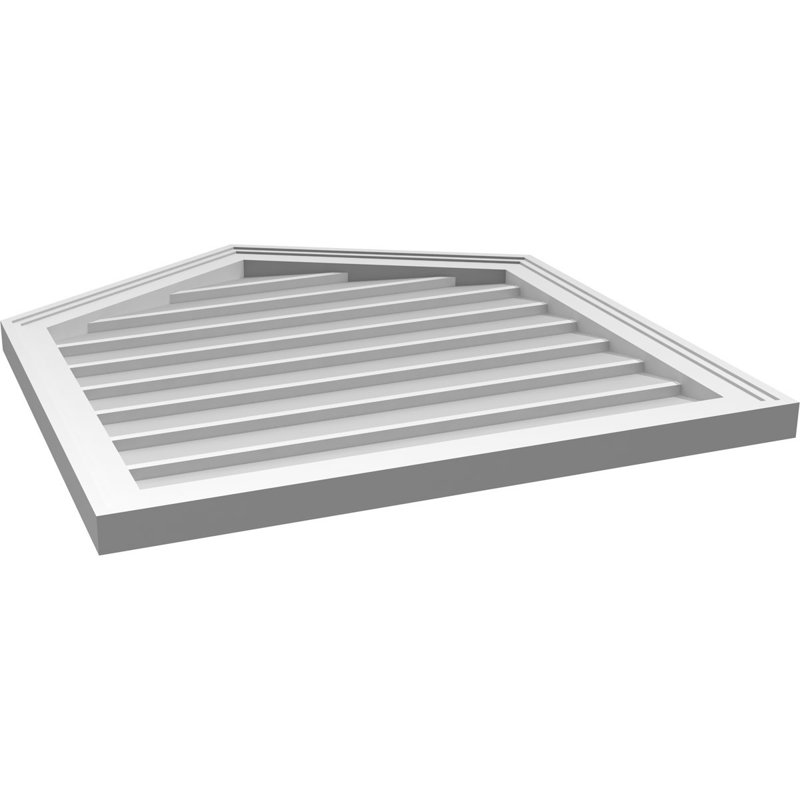Ventilateur à pignon en uréthane non-fonctionnel Signature, H 30 po x l 28 po x P 1,5 po