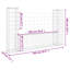 Alicia-Marie Silver Mesh Fence Panels-670229726