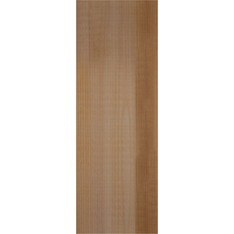 Queue de chevron lisse l 3 3 po x H 10 po x L 18 po, cèdre rouge de l'Ouest, Cèdre rouge, H 10 po x l 18 po x P 3,5 po