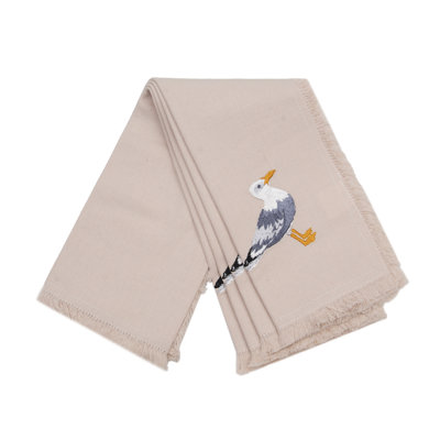 Ensemble de quatre serviettes Seagull