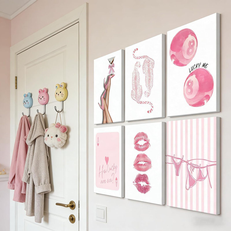 6 Piece Wrapped Canvas Print