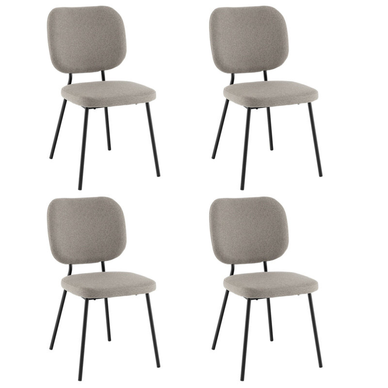 Chaise de salle à manger Khristie, Gris
