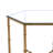 Oxendine Glass Top End Table-783659843