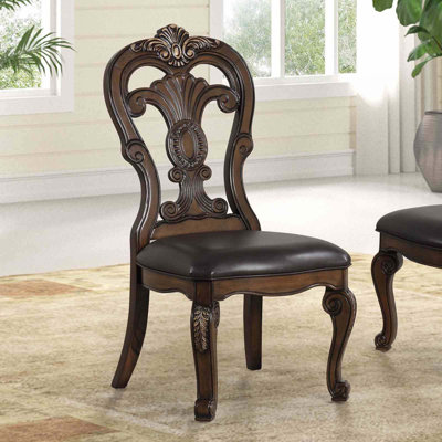 Chaise d'appoint 2 pièces de style traditionnel