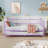 Twin Daybed – Purple, Trundle, Metal Frame-1428795376