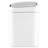 Nine Stars 1.8 Gallon White Plastic Motion Sensor Trash Can