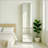 Elise Slim Modular Wood Closet Cabinet With Mirror, Customizable And Space-Efficient Storage Solution For Any Room.