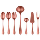 Dolce Vita 7 - Piece Stainless Steel Flatware Set - Service for 1