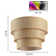 Diameter 12.2" Lamp Shades for Floor Lamps Pendant Light Replacement, 3-Tier Drum Lamp Shade for Living Room