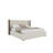 Irenne Low Upholstered Bed-582437577-582437576