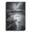 Mur en métal «The Nubble In Black And White» par Rick Berk-1096477182