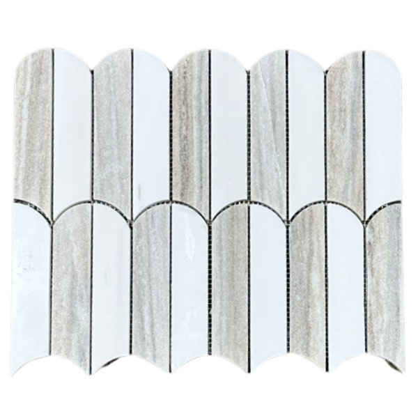 Dolomite & Palisandro Umbrella Mosaic