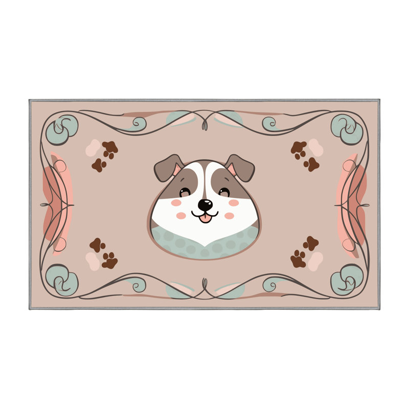 Tapis pour enfants East Urban Home, Tapis de couloir 2 pi x 4 pi