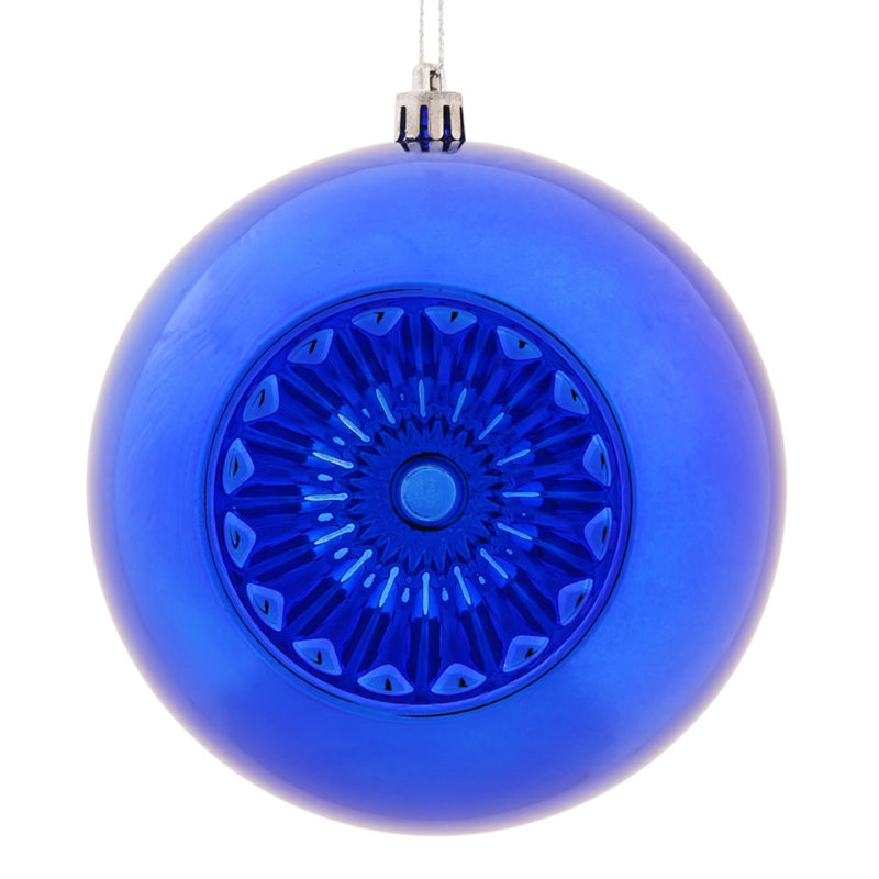 Ornement boule brillante étoile brillante, Bleu foncé