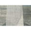 Hand Knotted Striped Area Rug in Silver/Gray/Blue-930682894
