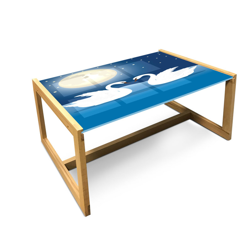 Irisa Sled Coffee Table, 90cm H x 62cm W x 40cm D