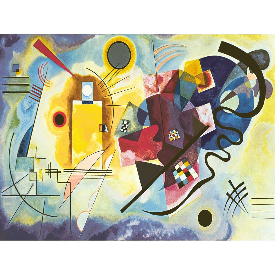 " Gelb - Rot - Blau " by Wassily Kandinsky Wrought Studio™