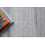Sanctuary Striped Area Rug in Light Silver-346440108