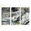 "White Noise I", ensemble de 3 reproductions d’art sur toiles-1787712177
