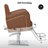 440 lbs Hydraulic Pump Salon Chair for Hair Stylist, Faux Leather Barber Chair-1966458283