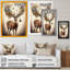 «Romina Deer With Blooming Antler II», reproduction sur toile-1723899554-1723899555