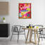 «Salud Margarita Drink», art mural sur toile flottante par Deborah Curiel-370967145-370967156