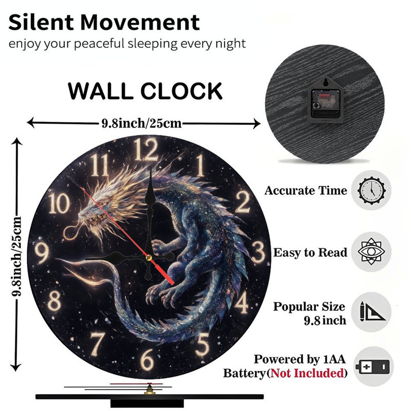 Horloge Cosmic Dragon