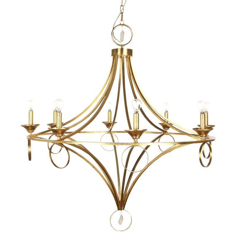 Lustre empire 8 lumières Paris
