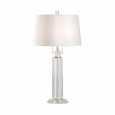 Lampe de table en cristal / métal Catania
