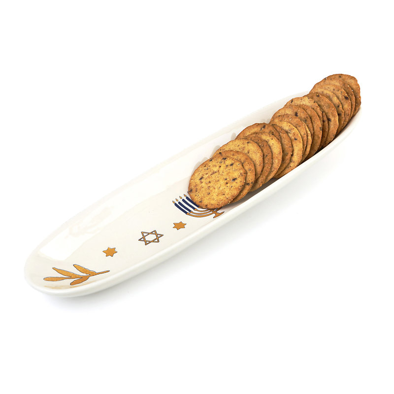 Hanukkah Love & Light Cracker Tray