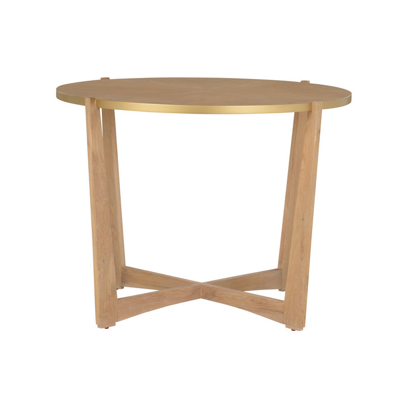 Ardoise Center Table, Cerused Oak
