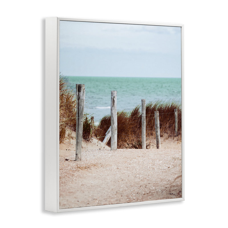 Giclée encadrée Capricieuse Dreams Beach, design par Marcus Prime, H 14 po x l 11 po