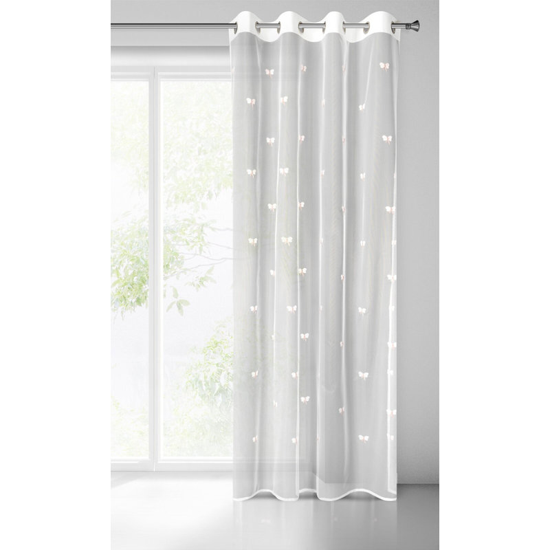 Nasturtium Sheer Curtain Single Panel