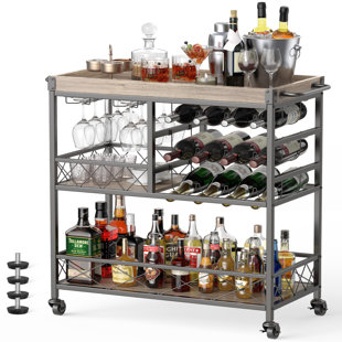 Craft The Bar Cart Of Your Dreams For A Perfect New Year's Eve