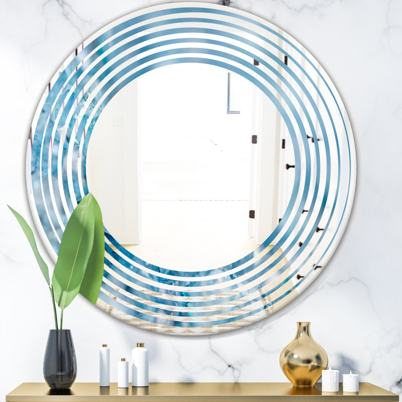 Miroir mural Wave, H 24 po x l 24 po