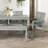 Alfonsi 7 - Person Acacia Wood Patio Dining Set with Rectangular Table-1899386981