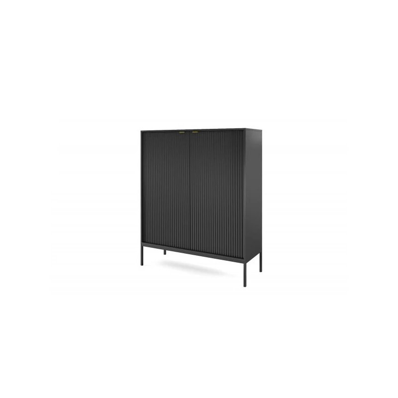 104cm W Chest of Drawers, Black
