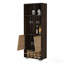 Armoire de rangement d'angle, 10 bouteilles, 3 tablettes - standard