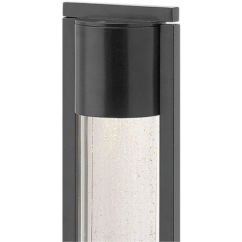 Shelter 1 Light Bollard Light, MR-16, Black