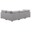 Canapé modulaire rembourré 4 pièces Blydenburgh