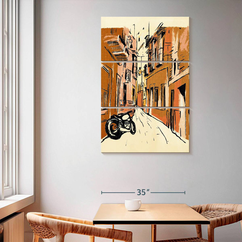 Sireci Euro Voyage II, 65" H x 42" W