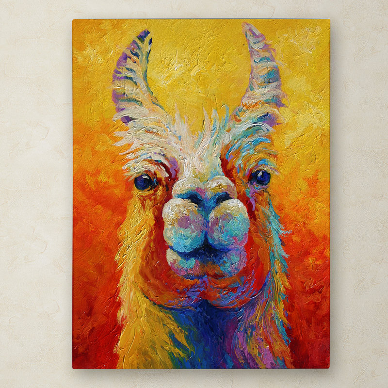 «Lookin At Me» par Kucera, reproduction sur toile tendue, H 19 po x l 14 po