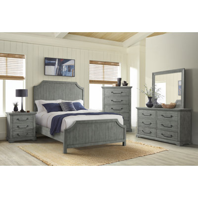 Breta Solid Wood Piece Bedroom Set