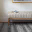 Zhara Stripe Grey Handwoven Performance Rug-1817319045