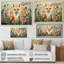 Art sur toile renard orange et rose de style IV - renard-2043156695-2043156700