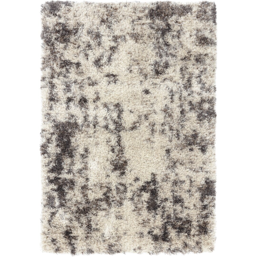 Shaggy-Teppich Callihan in Beige